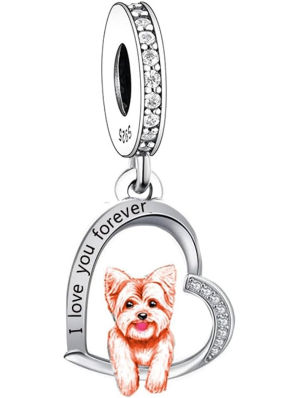 925 Sterling Silver Dog Charms for Dachshund, Beagle, Chihuahua & More - DIY